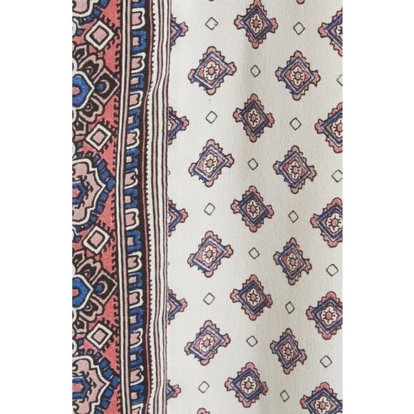 💕JOIE💕 Bradie 100% Silk Cami Top ~  Porcelain Border Print Medium NWT - Picture 10 of 16